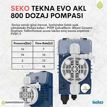 Seko Tekna Evo AKL 800 Dozaj Pompas�