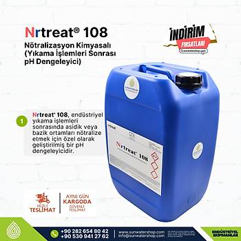 Ntralizasyon Kimyasal (Ykama lemleri Sonras pH Dengeleyici)