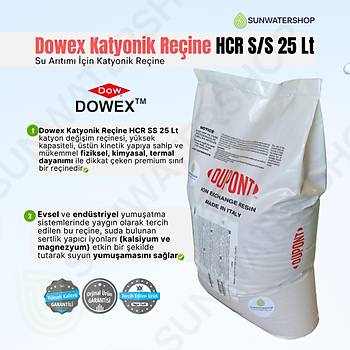 Dowex / Dupont Katyonik Reine HCR S/S 25 Lt