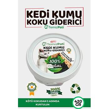 Avantaj Paketi Aktif Karbonlu  Kedi Kumu Koku Gidericis  Koku Hapseden, Sper Etkili,  Doal Koku Giderici Karbon Kedi Dostu Koku Giderici