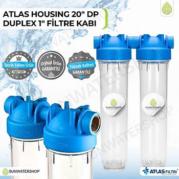 Atlas Housing 20� DP Duplex 1'' Filtre Kab�