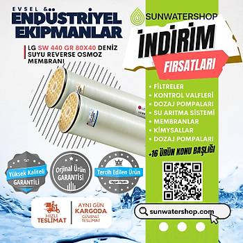 LG SW 440 GR  80x40 Deniz Suyu Reverse Osmoz Membran