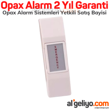 Opax Alarm Kablolu Panik Butonu PB-65