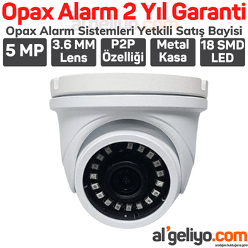 5MP 18 IR LED P2P 2592X1944  Dome Güvenlik Kamerasý