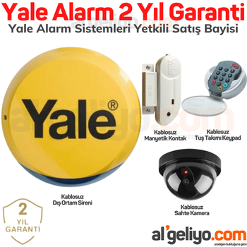 Yale Compact Kablosuz Hýrsýz Alarm Sistemi B-HSA6100