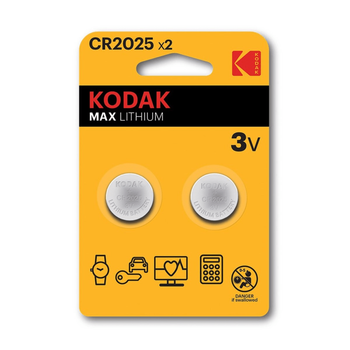 Kodak CR 2025 3V Düðme Pil