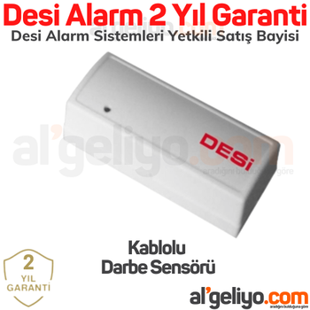 Desi Alarm Kablolu Darbe Sensörü