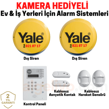 Yale Premium Kablosuz Hýrsýz Alarm Sistemi