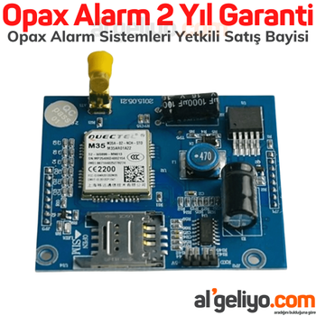 Opax Alarm GSM Mainboard Arama Modulü GSM-206 (ARD-2545 Panel Uyumlu)