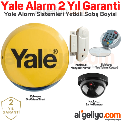 Yale Compact Kablosuz Hrsz Alarm Sistemi B-HSA6100