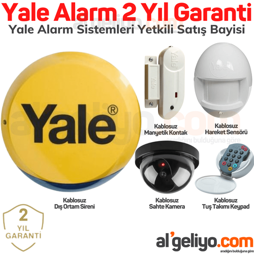 Yale Kablosuz Compact Plus Alarm