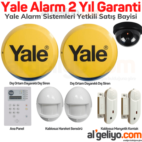 Yale Premium Kablosuz Hrsz Alarm Sistemi