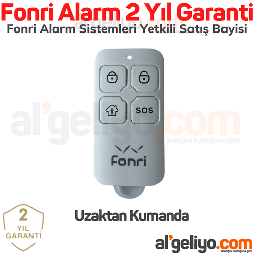 Fonri Alarm Smart W-F Uzaktan Kumanda RF 4 Tulu
