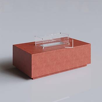 Stone Table Medium Bioethanol  Bahe Ate ukuru