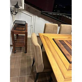 Initium Model Iroko Ahap Bahe Mangal Masa(PASLANMAZ IZGARALI) (L)