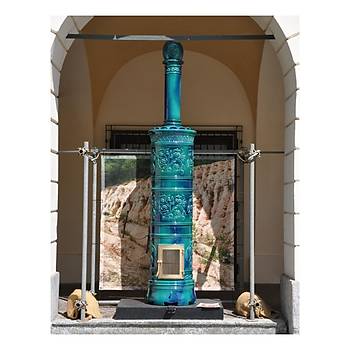 Rond Seramik Odun Sobas