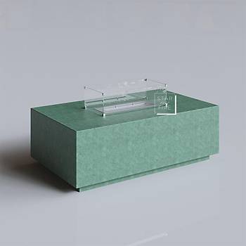 Stone Table Medium Bioethanol  Bahe Ate ukuru