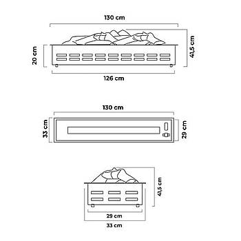 130 cm 3 Boyutlu Elektrikli mine (Issz, Ses Efektli)