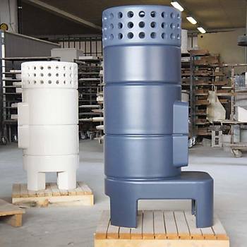 Round Stack Slim Is Akmlatrl Seramik Odun Sobas