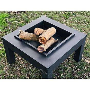 Sehpa Tipi Metal Bahe minesi