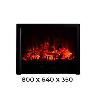 80 cm Elektrikli mine Metal ereve (Isl, Ses Efektli, ok Fonksiyonlu)