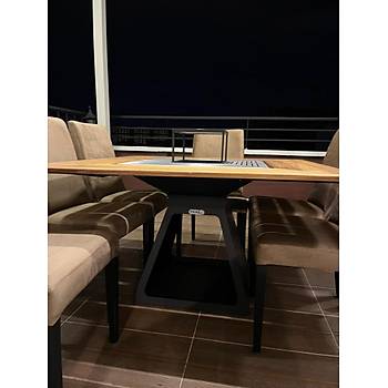 Initium Model Iroko Ahap Bahe Mangal Masa(PASLANMAZ IZGARALI) (L)