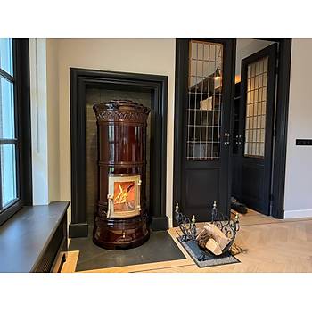 Rond Seramik Odun Sobas