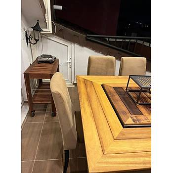 Initium Model Iroko Ahap Bahe Mangal Masa(PASLANMAZ IZGARALI) (L)