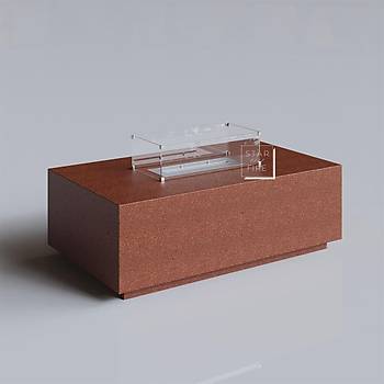 Stone Table Medium Bioethanol  Bahe Ate ukuru