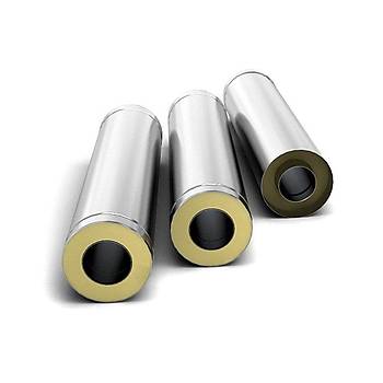 ift Cidarl Paslanmaz elik Boru 50cm 15-20 ap