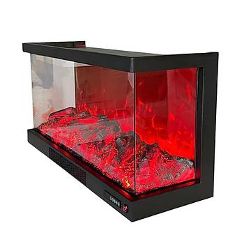 90 cm 3 Taraf Ak Elektrikli mine