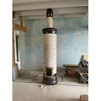 Rond Seramik Odun Sobas