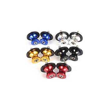 Motosiklet Sehpa Kaldrma Aparat Takozu 6 Mm Nikel