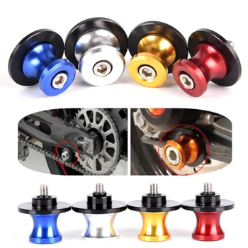 Motosiklet Sehpa Kaldrma Aparat Takozu 6 Mm Nikel