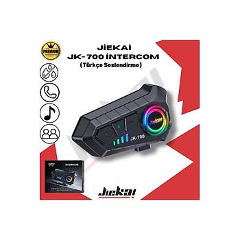 Jk-700 Jiekai Intercom Motosiklet Kask Kulaklk Interkom Tm Kasklara Uyumludur Ikl Mekanizma