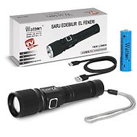 CREE TG LED 1000 L�MEN G�STERGEL� FONKS�YONEL EL FENER� WATTON WT-732