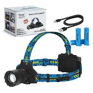 CREE P360 - 12,000 L�MEN �ARJLI KAFA LAMBASI WATTON WT-627