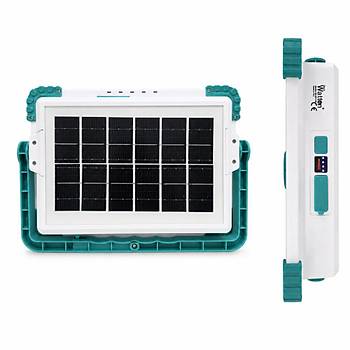 200W I�IK G�C�NDE 3000 L�MEN SOLAR G�NE� ENERJ�L� �ARJLI LAMBA WT-738