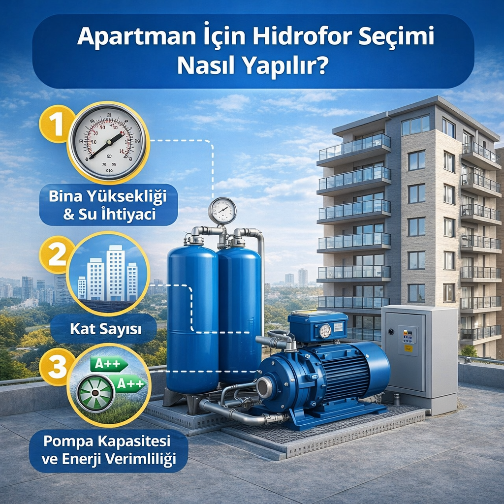 Apartman ��in Hidrofor Se�imi