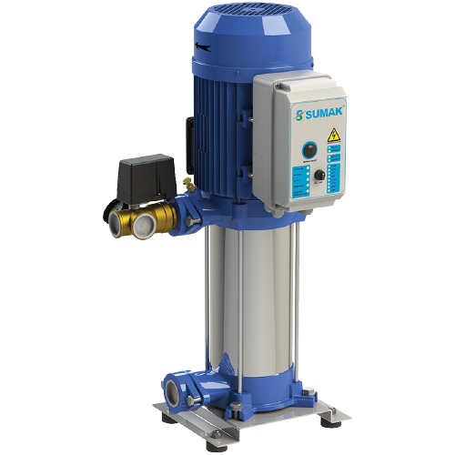 SUMAK SHM8A-220/6 Emişli Hidrofor Tek Pompalı Monofaze 220V
