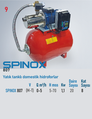 STAR POMPA SPINOX 807 T Hidrofor