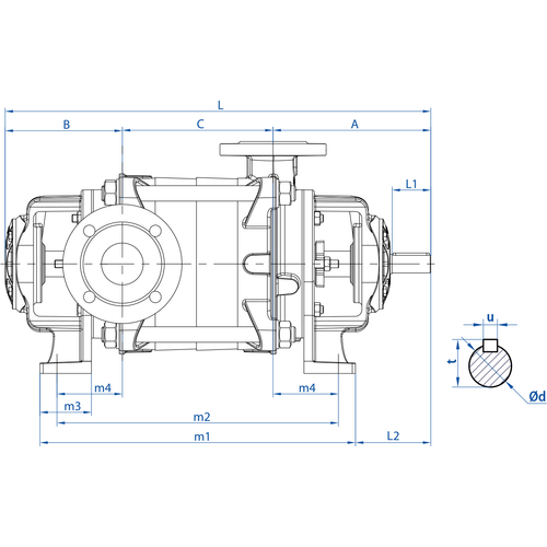 STAR POMPA SPS-Y 50 11kW 10 KADEMEL� Santrif�j Pompa