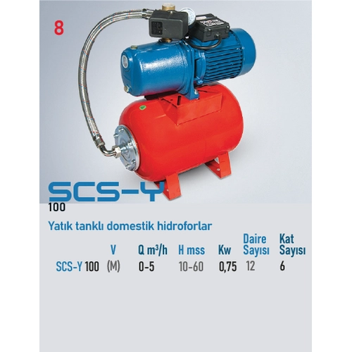 STAR POMPA SCS-Y 100 M Hidrofor