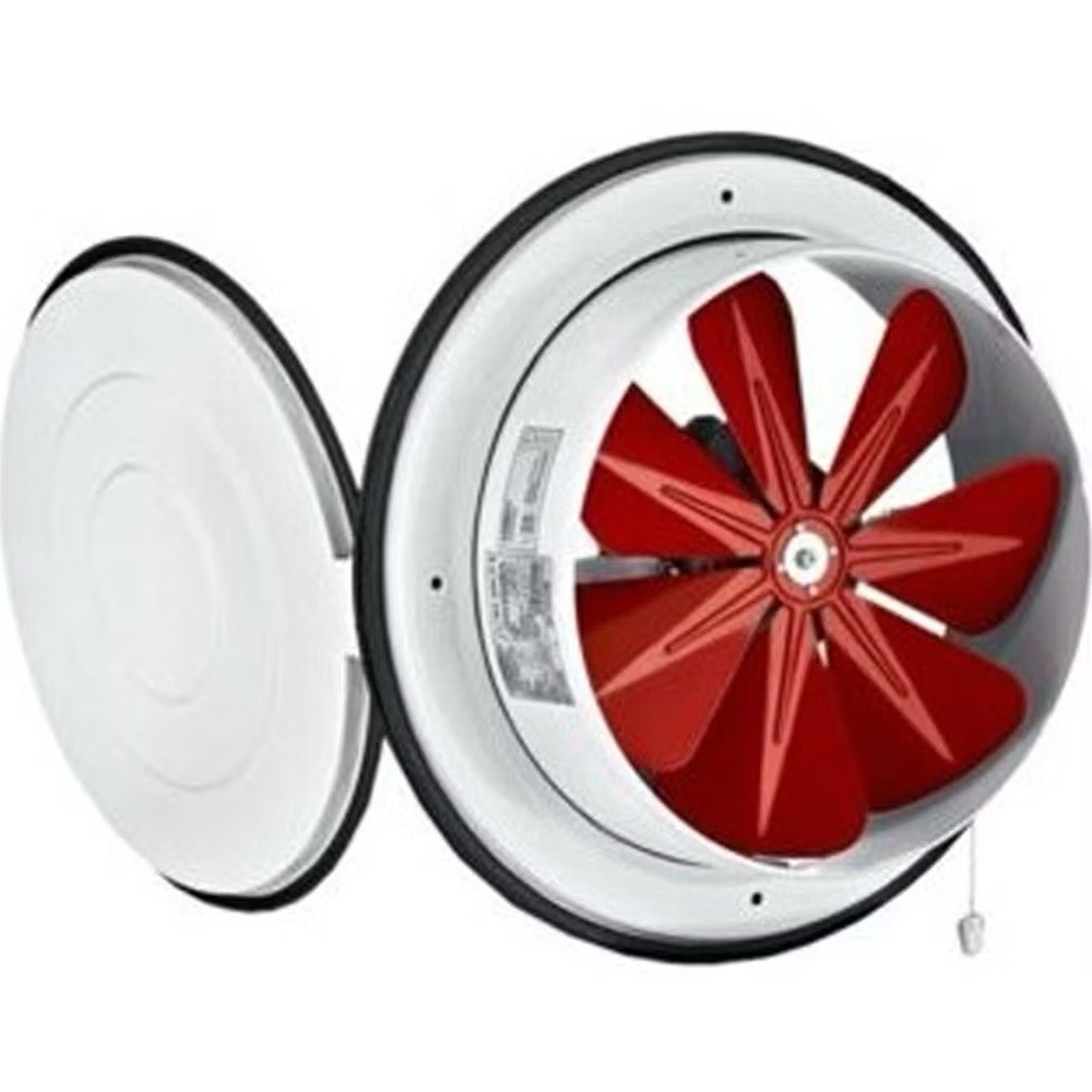 Fansan TKA 200 Aksiyel Duvar, Baca, Cam Aspiratörü 40 W 230V 650 m³/h