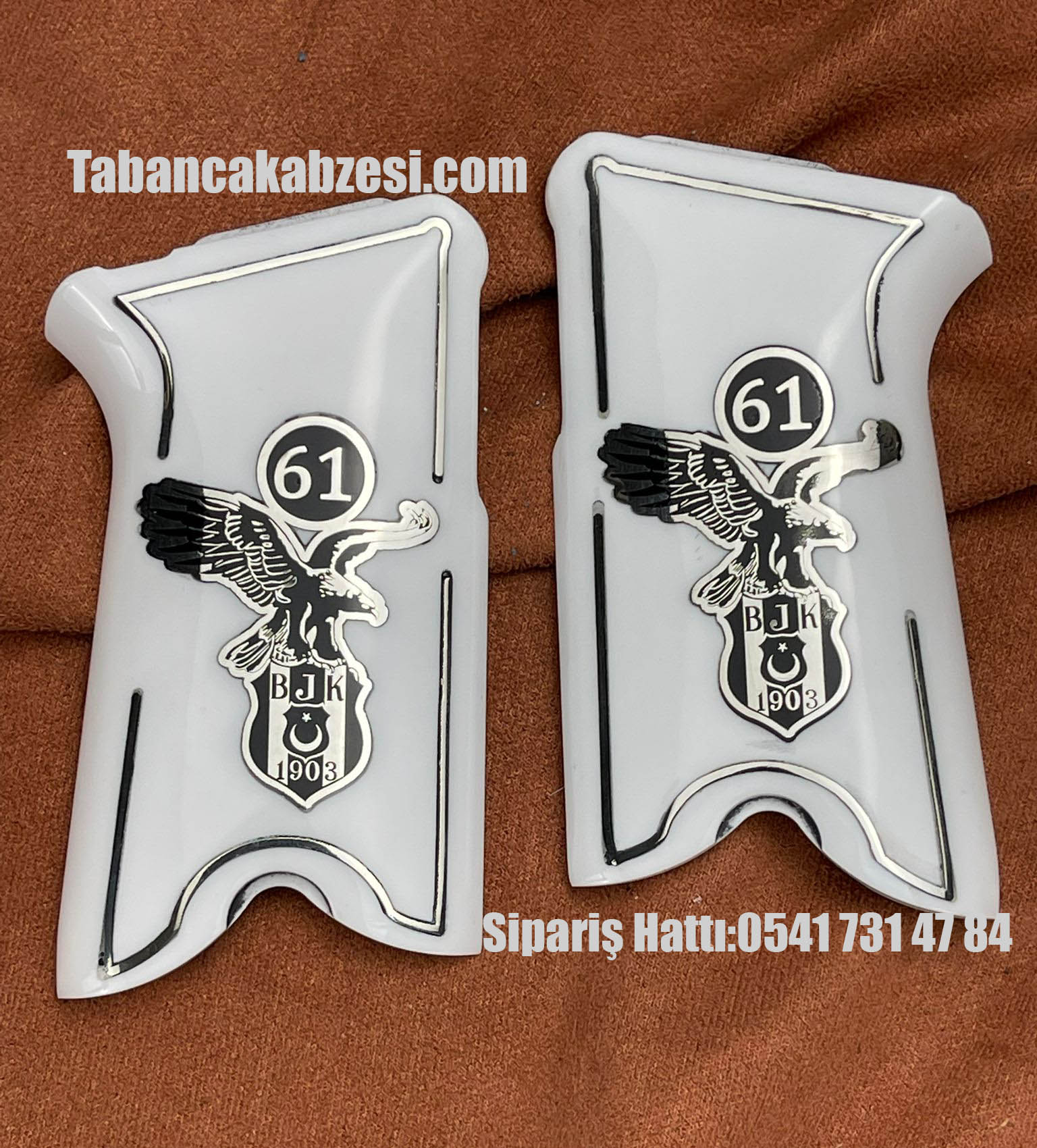 Ruger P85 Uyumlu Kişiye Özel Tasarım Pleksi Kabze