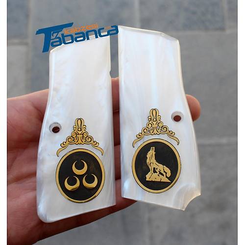 Browning Halkal� Sedef Kabze - Bozkurt & �� Hilal