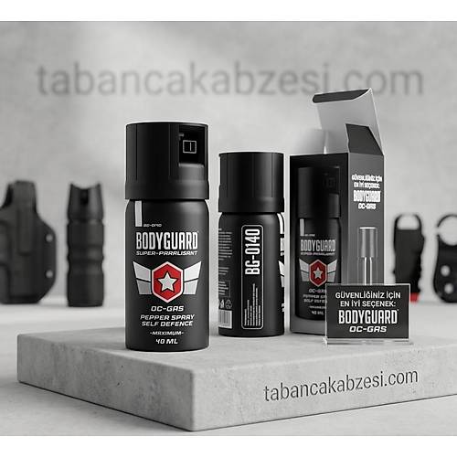 Bodyguard Biber Gaz� 40ml � Profesyonel Ki�isel Savunma Spreyi