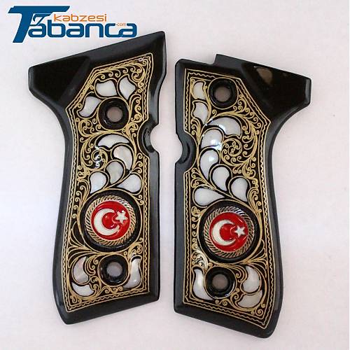 Beretta F-92 Sedef lemeli Kabzesi