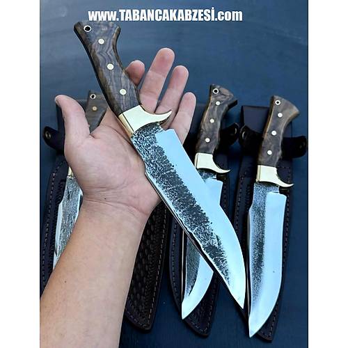 D�vme �elik Bowie B��ak | K�k Ceviz Sapl� (32.5 cm)