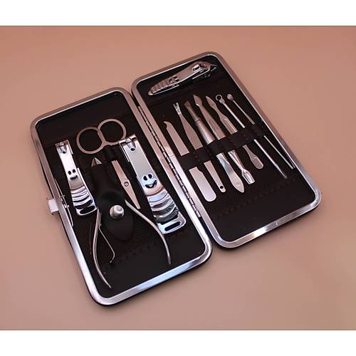 T�rnak Bak�m Seti Deri �antal� 12 Par�a Set